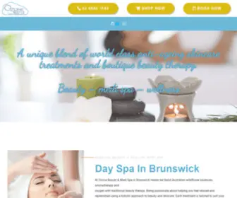 Ozonebeautyspa.com.au(Day Spa Near Me) Screenshot