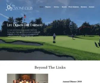 Ozoneclub.org(The Ozone Club is a golf association for Quaker men in the Philadelphia area) Screenshot