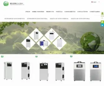 Ozonegeneratorhome.com(China Generador de ozono) Screenshot