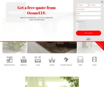 Ozonelyf.com(We're here to make your dream home a reality. What we should deliver) Screenshot