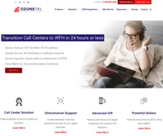 Ozonetel.com(A.I) Screenshot