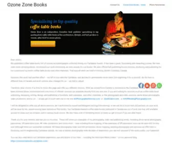 Ozonezonebooks.com(Publishers of award) Screenshot