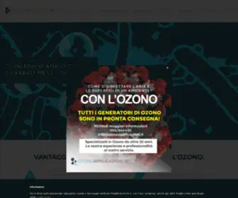 Ozonoapplicazioni.it(Ozono Applicazioni) Screenshot