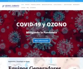 Ozonocarbars.com(Ozono Carbars) Screenshot