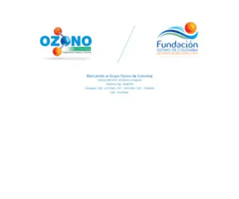 Ozonocolombia.com(Grupo Ozono de Colombia) Screenshot