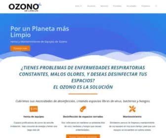 Ozonodecancun.com(Inicio) Screenshot