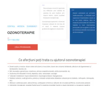 Ozonoterapie.eu(Ozonoterapie Constanța) Screenshot