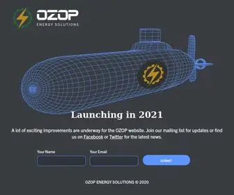 Ozopenergy.com(OZOP Energy) Screenshot