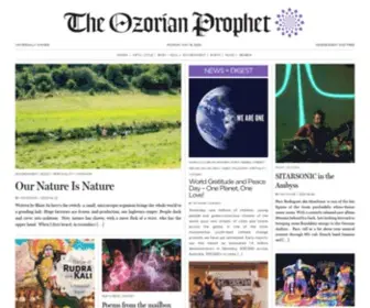 Ozorianprophet.eu(Ozorian Prophet) Screenshot