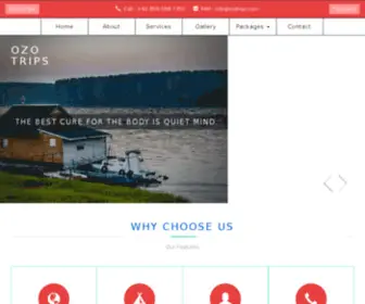 Ozotrips.com(Ozo Trips) Screenshot