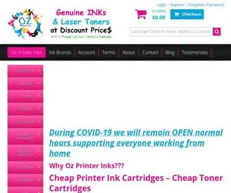 Ozprinterinks.com.au(Cheap Printer Ink Cartridges) Screenshot