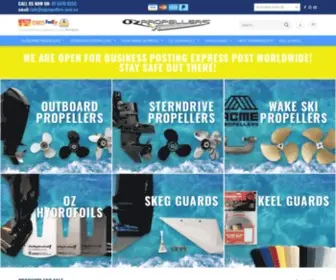 Ozpropellers.com.au(Marine Props for Sale Online) Screenshot