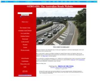 Ozroads.com.au(The Australian Roads Website) Screenshot