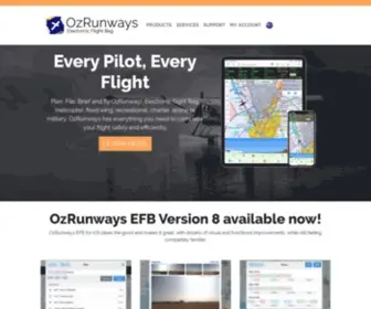 Ozrunways.com(OzRunways EFB) Screenshot