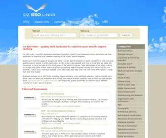 Ozseolinks.com.au(SEO Links) Screenshot