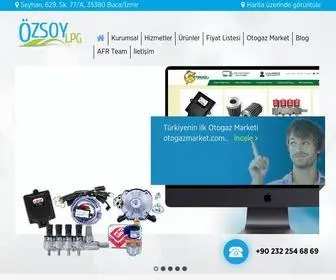 Ozsoylpg.com(Özsoy) Screenshot