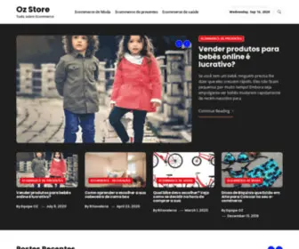 OzStore.com.br(Início) Screenshot