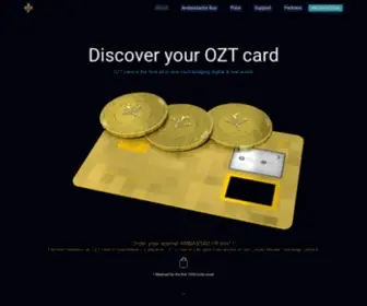 Oztcard.com(OZT card is the first all) Screenshot