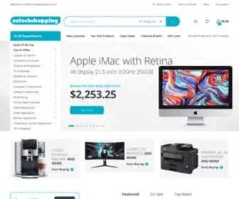 Oztechshopping.com.au(Australia's leading online Computer and Electronics store) Screenshot