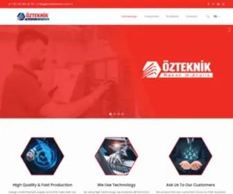 Ozteknikrekor.com.tr(Özteknik) Screenshot