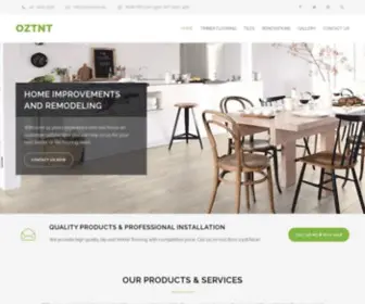 Oztileandtimberflooring.com.au(OZTNT Flooring) Screenshot