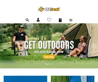 Oztrail.com.au(Australia's favourite outdoor company) Screenshot