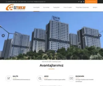 Oztuncayyapi.com(Öz Tuncay Yapı) Screenshot