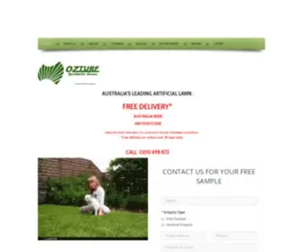 Ozturf.com.au(Ozturf Synthetic Grass) Screenshot