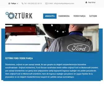 Ozturkyedekparca.com(Öztürk Ford Yedek Parça) Screenshot