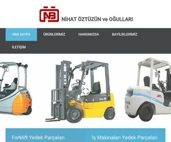 Oztuzun.net(Akülü forklift) Screenshot