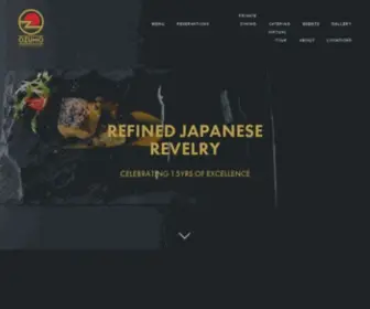 Ozumo.com(Contemporary Japanese Cuisine in San Francisco and San Jose) Screenshot