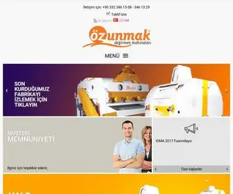 Ozunmak.com(Ozunmak De?irmen Makinalar) Screenshot