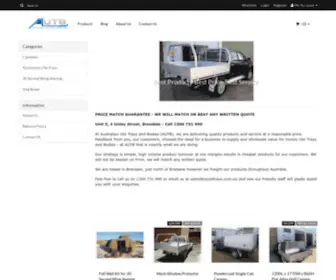 Ozutetrays.com.au(Australian Ute Trays and Bodies) Screenshot