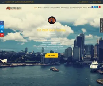 Ozwebguru.com.au(OZ Web Guru) Screenshot