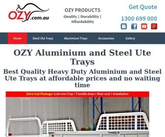 Ozy.com.au(OZY Products) Screenshot