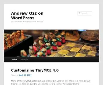 OZZ.blog(Just another WordPress.com weblog) Screenshot