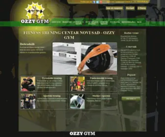 Ozzygym.rs(Ozzy Gym) Screenshot