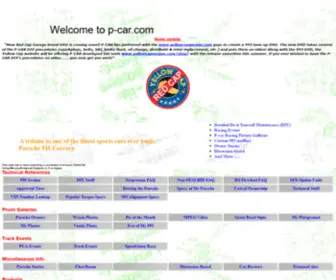 P-Car.com(Main page) Screenshot