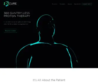 P-Cure.com(Homepage) Screenshot