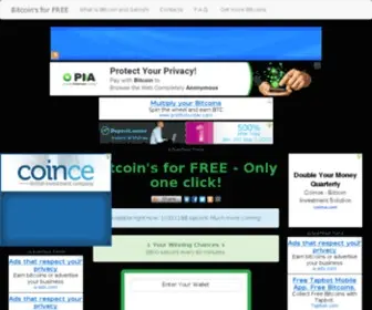 P-Free.info(Bitcoin's for FREE) Screenshot