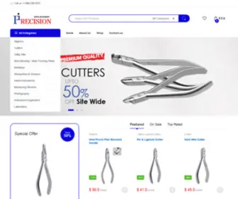 P-Instruments.com(Visit our online store today and save big on precise quality Orthodontic Dental Instruments) Screenshot