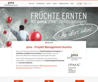 P-M-A.at(Projekt Management Austria) Screenshot