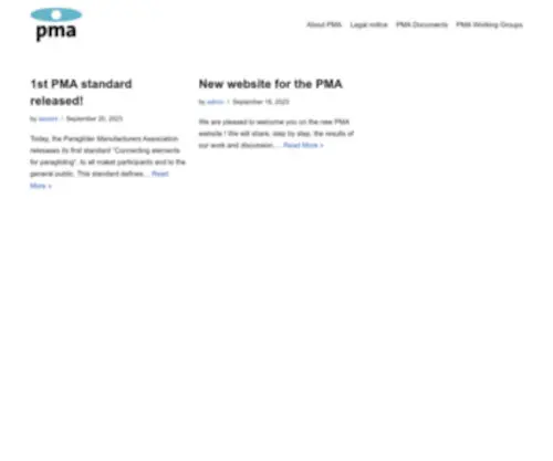 P-M-A.info(P M A info) Screenshot