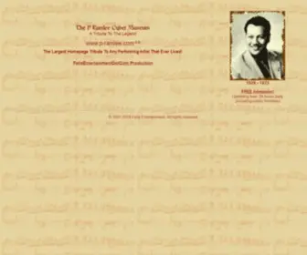 P-Ramlee.com(/p ramlee cyber museum) Screenshot