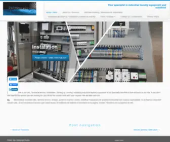P-V-O.eu(Technical Service Industrial laundry equipment) Screenshot