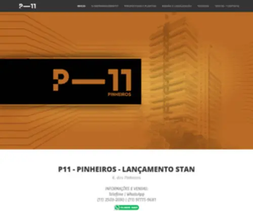 P11Pinheiros.com(Lançamento) Screenshot