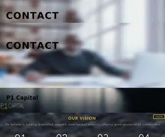 P1Capital.co.uk(Commercial Funding) Screenshot