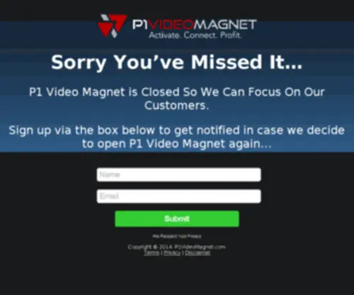P1Videomagnet.com(P1 Video Magnet) Screenshot
