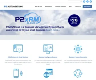 P2Automation.com(P2 Automation) Screenshot