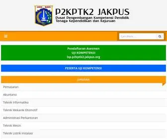 P2KPTK2-Jakpus.org(P2KPTK2) Screenshot